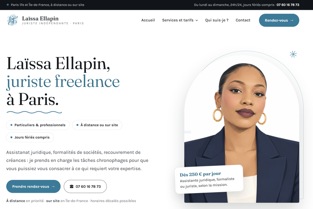 Juriste Freelance Paris Laïssa Ellapin